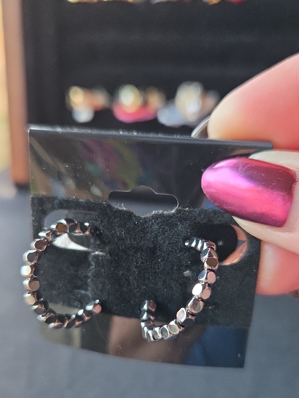 Park Lane Hazy Earrings Hematite